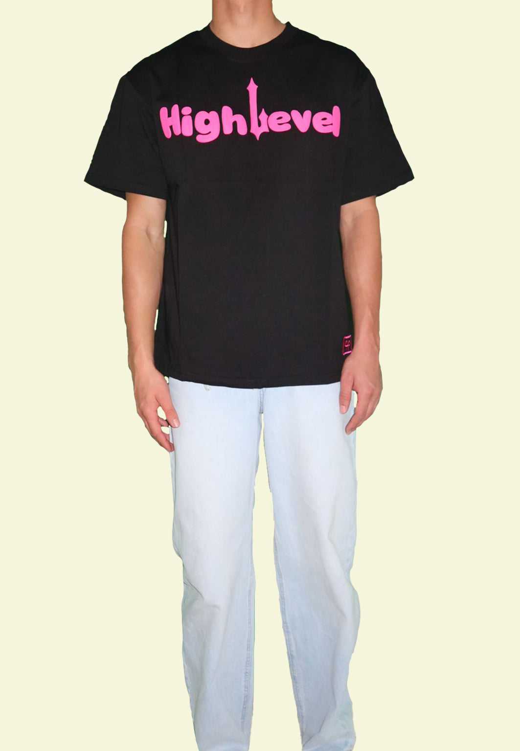 Tee-Shirt Noir "HighLevel"